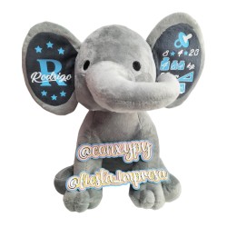NATALICIO PELUCHE ELEFANTE NACIMIENTO BEBE