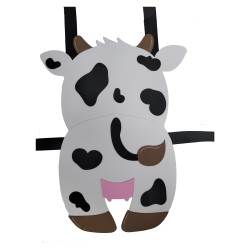 DISFRAZ VACA GOMA EVA