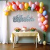 NOMBRE XL DULCES MARIPOSAS comunion cumpleaños decoracion