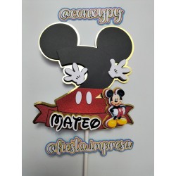 CAKE TOPPER MICKEY MOUSE