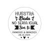 HOJAS DE PEGATINAS NUESTRA BODA