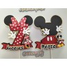Cake topper cumpleaños personalizado de MINNIE MOUSE - FIESTA IMPRESA