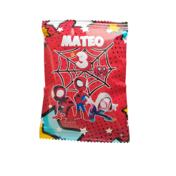 BOLSAS CHIPS SPIDEY Y SU SUPEREQUIPO ENVOLTORIO PERSONALIZADO FIESTA