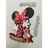 Cake topper cumpleaños personalizado de MINNIE MOUSE - FIESTA IMPRESA