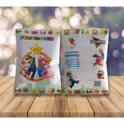 BOLSAS CHIPS SUPER MARIO