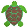 DISFRAZ TORTUGA MARINA GOMA EVA