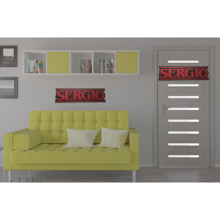 NOMBRE XL STRANGER THINGS LOGO PERSONALIZADO comunion decoración cumpl