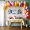 NOMBRE XL REAL MADRID ESCUDO futbol comunión cumpleaños decoración