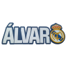 NOMBRE XL REAL MADRID ESCUDO futbol comunión cumpleaños decoración