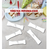 ENVOLTORIO HUESITOS PERSONALIZADO CUMPLEAÑOS COMUNIÓN FIESTAS ANIME
