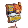 CAKE TOPPER POKEMON Adorno de tarta cumpleaños infantil personalizado
