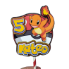 CAKE TOPPER POKEMON Adorno de tarta cumpleaños infantil personalizado