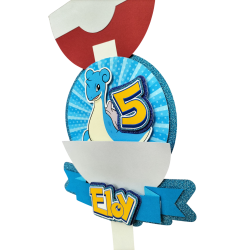 CAKE TOPPER POKEBALL POKEMON
