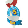 CAKE TOPPER POKEBALL POKEMON